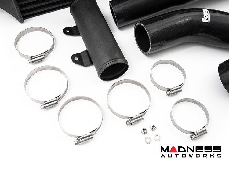 Toyota GR Yaris Performance Intercooler - Black - Water Spray Relocation Bracket - 2024+